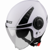Otevřená helma AXXIS METRO ABS solid perleťově bílá lesklá XS