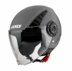 Otevřená helma AXXIS METRO ABS solid titanium matt L