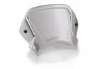 Plexi štít PUIG 3505P FRONTAL PLATE stříbrná hliník